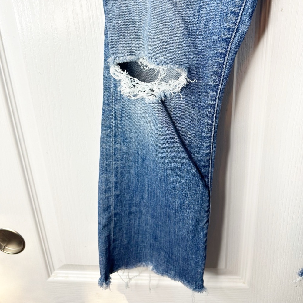 MOTHER Denim Insider Crop Fray in Gypsy Size 29 - Picture 6 of 11